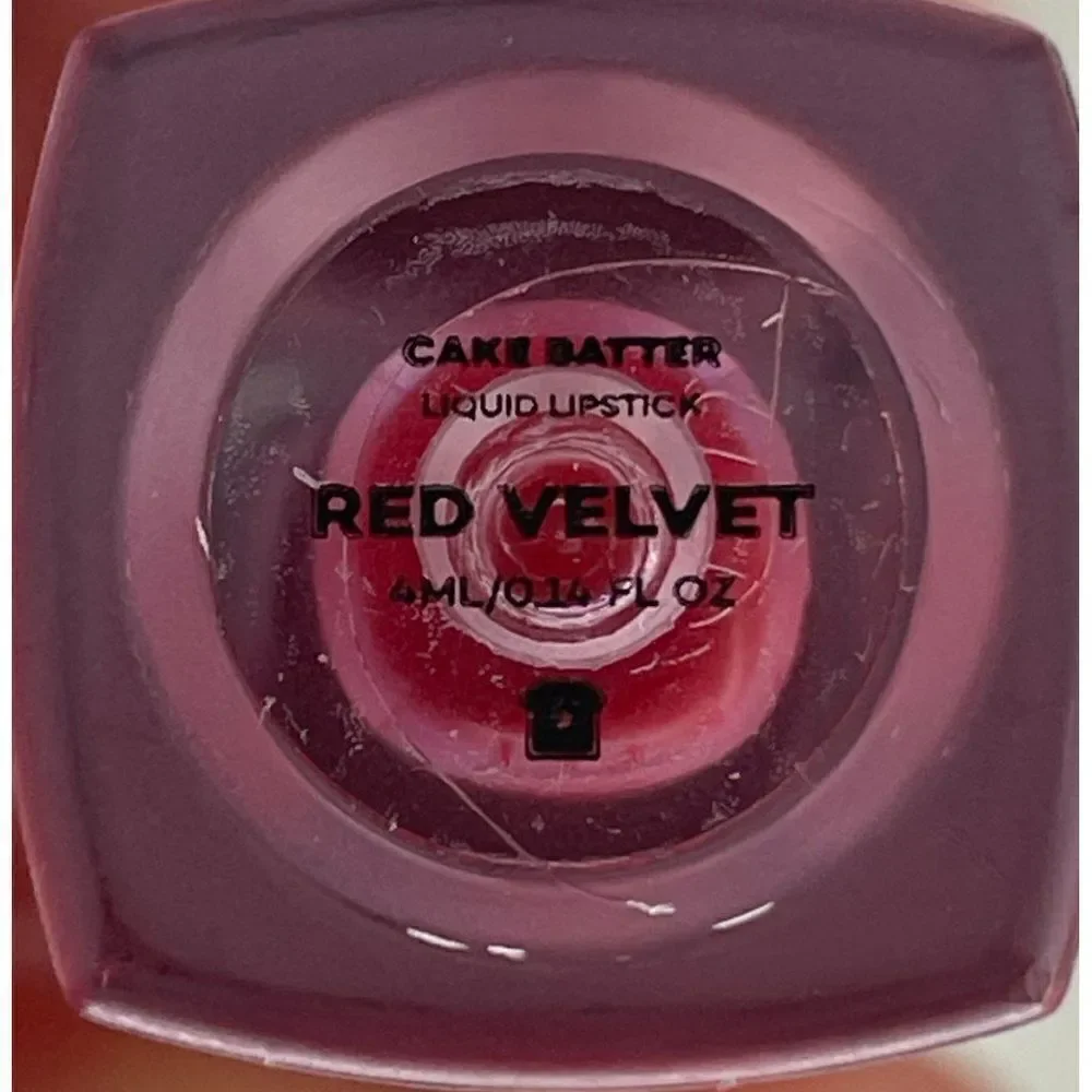 NEW Pound Cake Cake Batter Liquid Lipstick RED VELVET